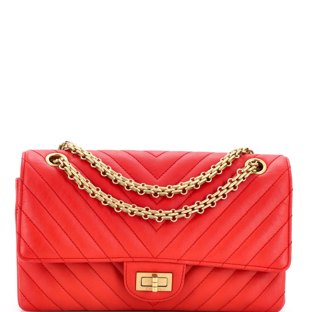 Chanel 225 Reissue 2.55 Flap Bag Chevron Sheepskin